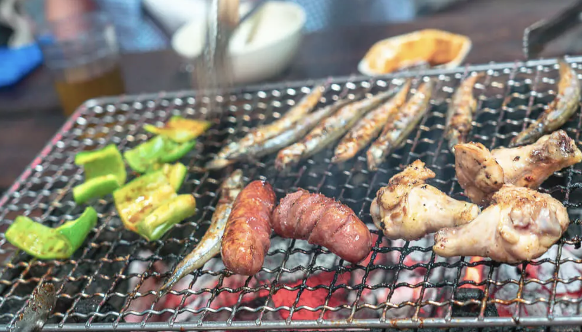 barbecue in orchid island