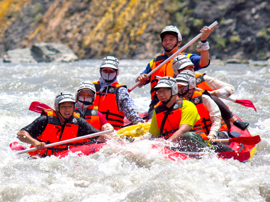 rafting in Taiwan