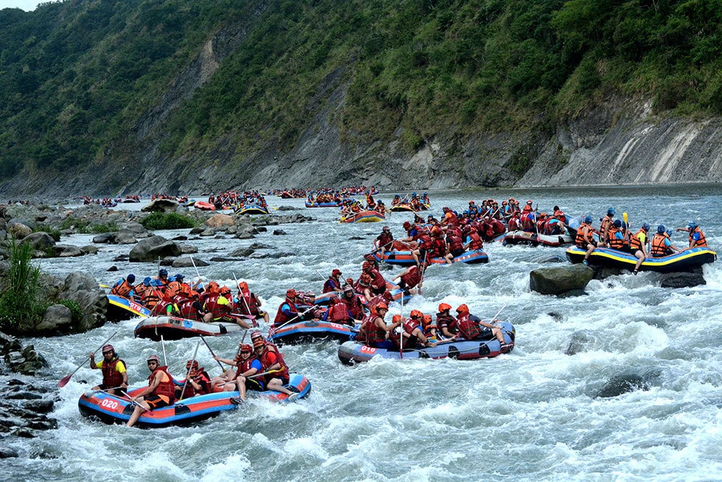 white water rafting